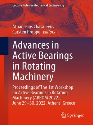 cover image of Advances in Active Bearings in Rotating Machinery